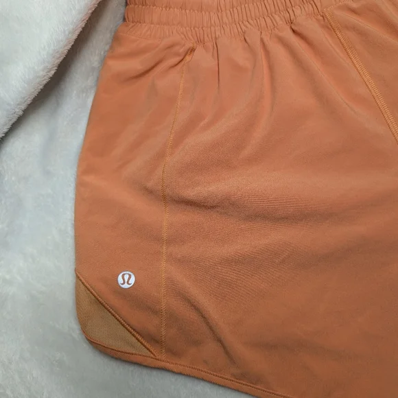Lululemon Hotty Hot High Rise Shorts Sunny Coral Women’s Size 8 - Picture 3 of 5